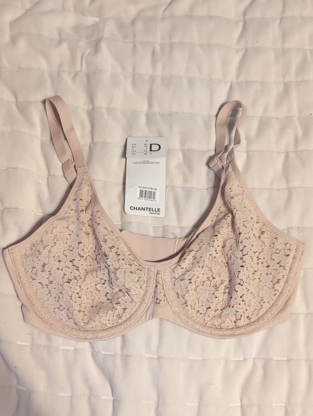 Chantelle Norah Comfort Underwire Bra Pink 32D
